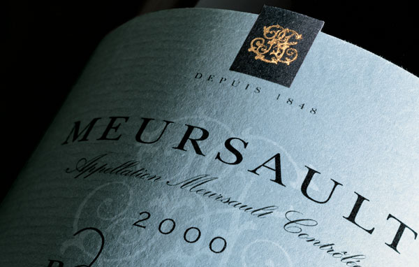 bouteille de Meursault, Maison Ropiteau Frères